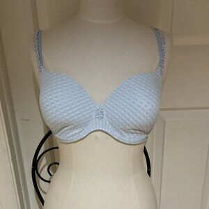 Marie Jo Avero Plunge Heart Shaped Padded Bra- Tiny Vichy